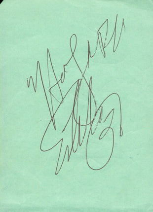 Eddie Gilbert & Tommy Rich dual signed Cut