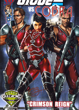 Greg Horn signed GI Joe vs Cobra Comic #2