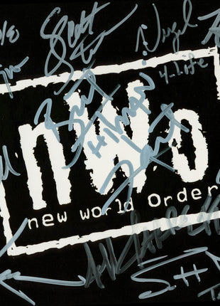 nWo multi-signed 8x10 Photo