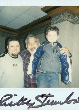 Ricky Steamboat signed Polaroid Photo