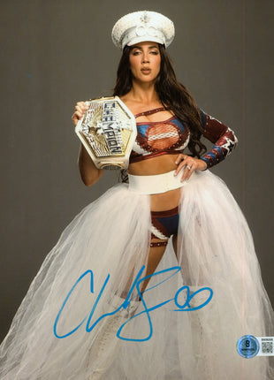 Chelsea Green signed 8x10 Photo (w/ Beckett)