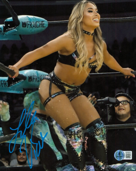 Lola Vice signed 8x10 Photo (w/ Beckett)