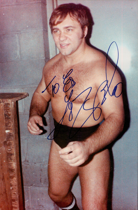 Larry Zbyszko signed 8x10 Photo