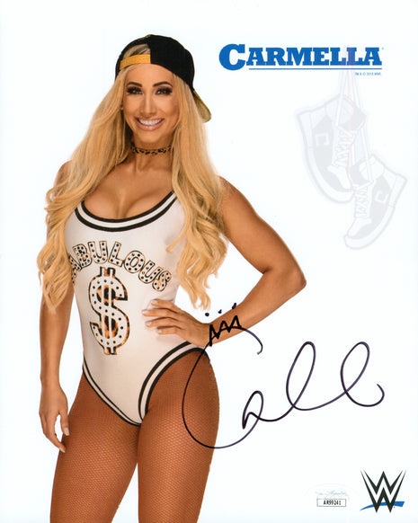 Carmella signed 8x10 Photo (w/ JSA)