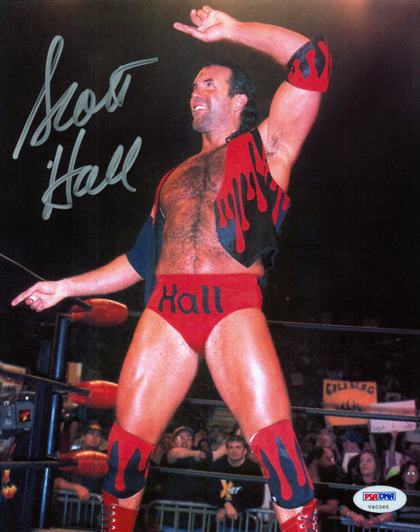 Scott Hall signed 8x10 Photo (w/ PSA)