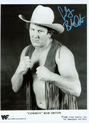 Bob Orton signed 8x10 Photo
