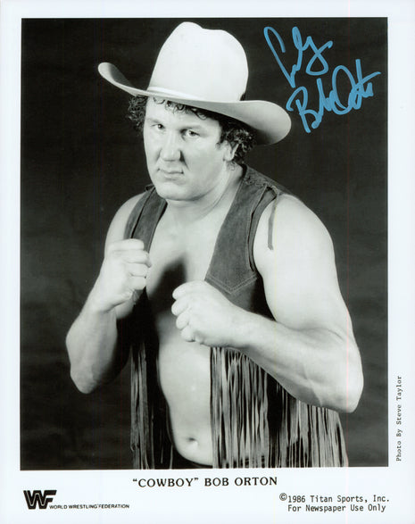 Bob Orton signed 8x10 Photo