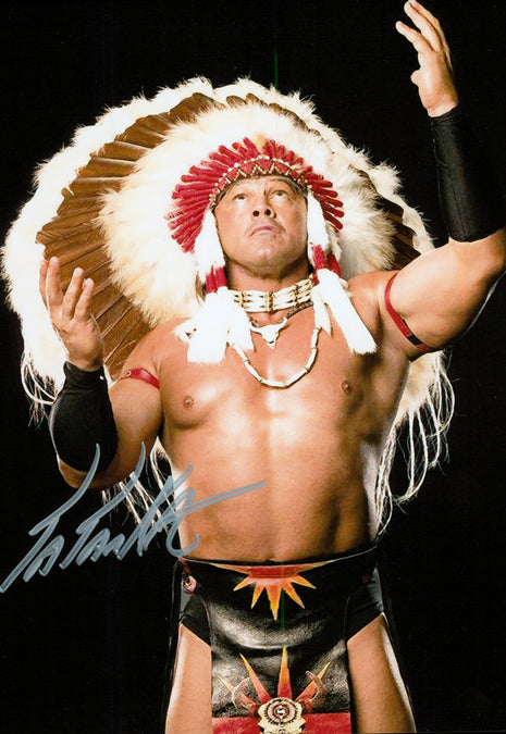 Tatanka signed 8x10 Photo
