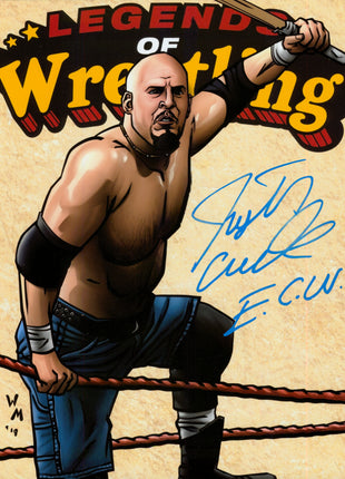 Justin Credible signed 8x10 Photo