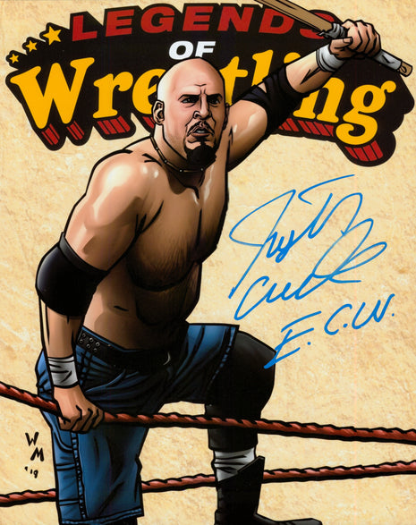 Justin Credible signed 8x10 Photo