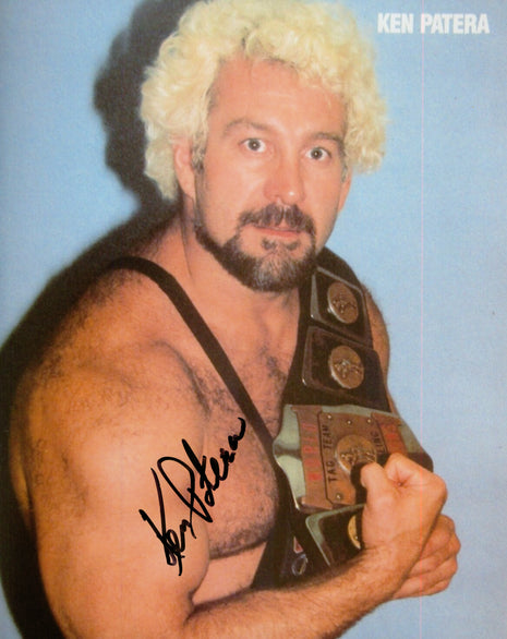 Ken Patera signed 8x10 Photo