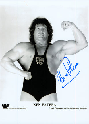 Ken Patera signed 8x10 Photo