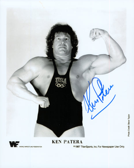 Ken Patera signed 8x10 Photo