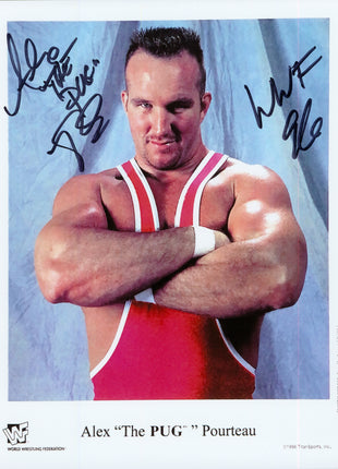 Alex Pourteau signed 8x10 Photo