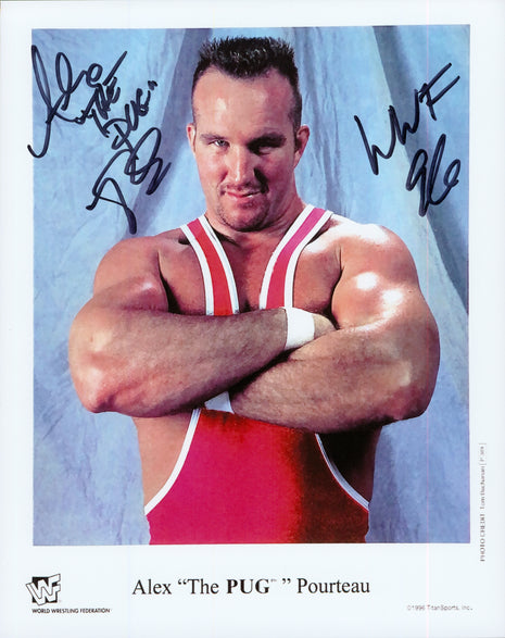 Alex Pourteau signed 8x10 Photo