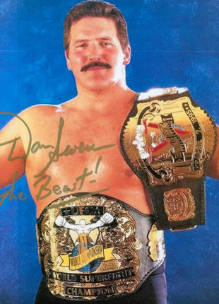 Dan Severn signed 8x10 Photo