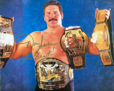 Dan Severn signed 8x10 Photo
