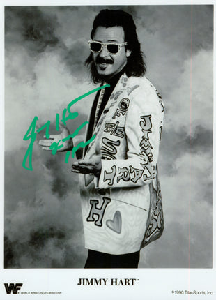 Jimmy Hart signed 8x10 Photo