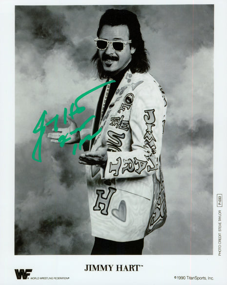Jimmy Hart signed 8x10 Photo