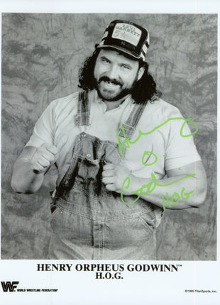 Henry Godwinn signed 8x10 Photo