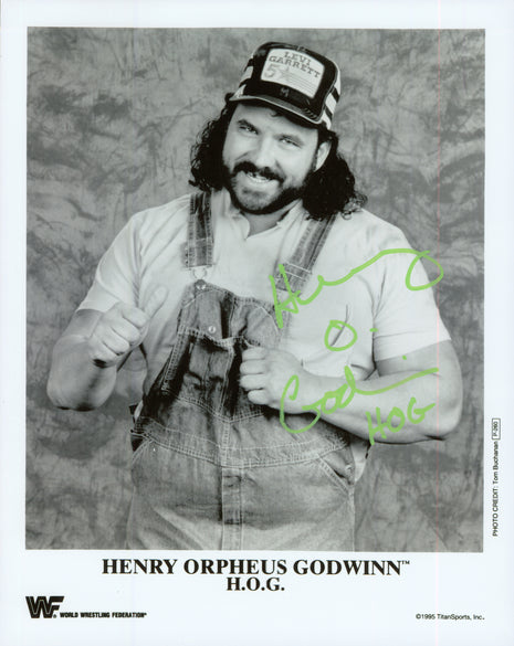 Henry Godwinn signed 8x10 Photo