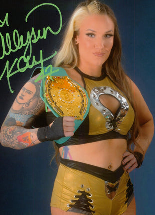Allysin Kay signed 8x10 Photo