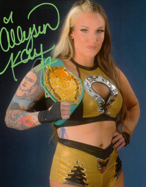 Allysin Kay signed 8x10 Photo
