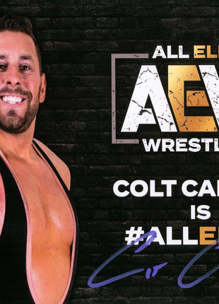 Colt Cabana signed 8x10 Photo