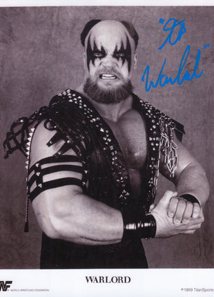 The Warlord signed 8x10 Photo