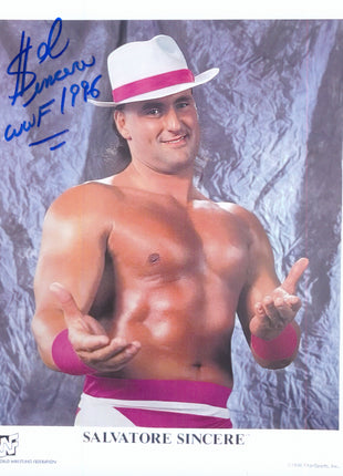 Salvatore Sincere signed 8x10 Photo
