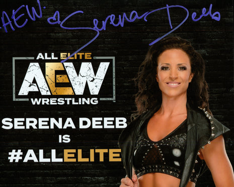 Serena Deeb signed 8x10 Photo