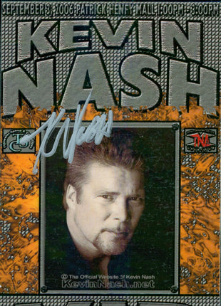 Kevin Nash signed VIP Badge