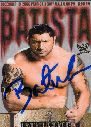 Batista signed Staff Badge