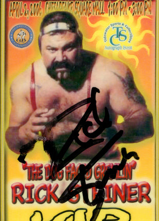 Rick Steiner signed VIP Badge