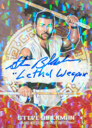Steve Blackman signed Custom Trading Card Numbered to 3