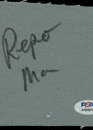 Repo Man signed Wrestling Canvas Piece (w/ PSA)