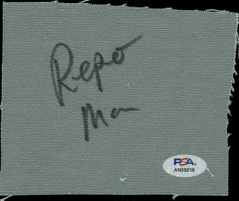 Repo Man signed Wrestling Canvas Piece (w/ PSA)