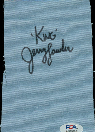 Jerry Lawler signed Wrestling Canvas Piece (w/ PSA)