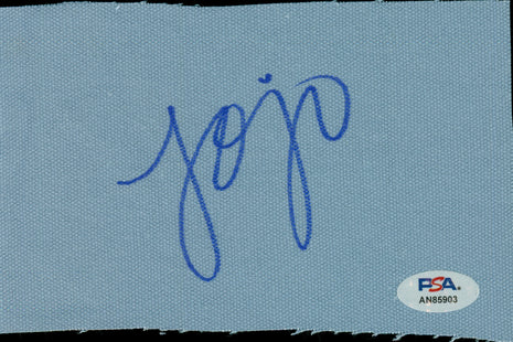 Jojo signed Wrestling Canvas Piece (w/ PSA)