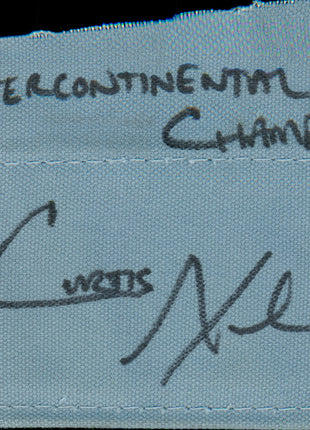 Curtis Axel signed Wrestling Canvas Piece (w/ PSA)