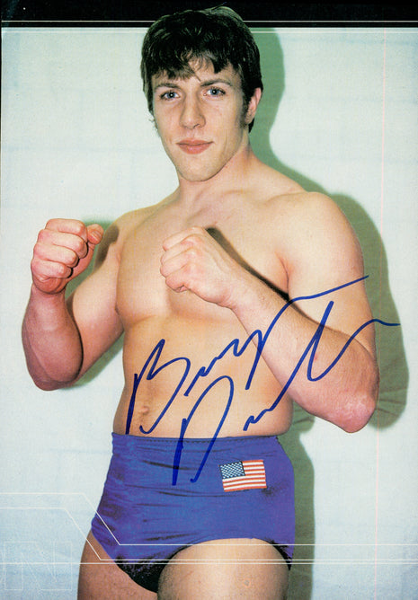 Bryan Danielson signed Magazine Page