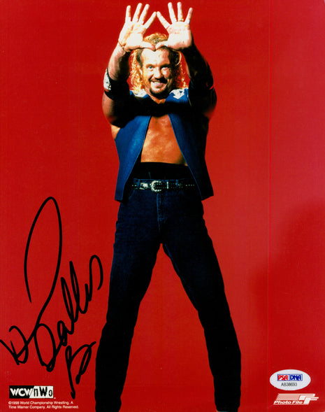 Diamond Dallas Page signed 8x10 Photo (w/ PSA)