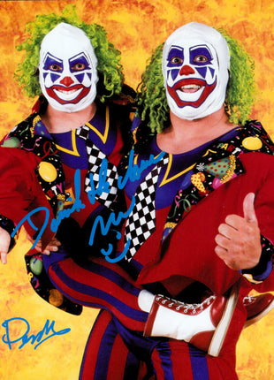 Doink & Dink dual signed 8x10 Photo