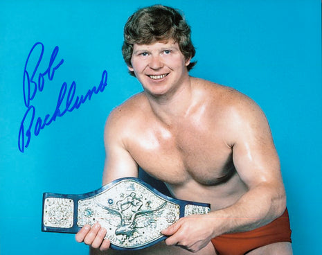 Bob Backlund signed 8x10 Photo