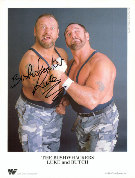 Bushwhacker Luke signed 8x10 Photo