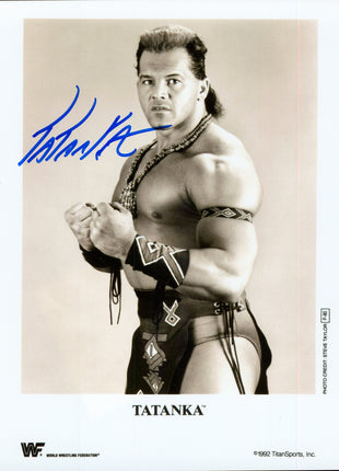 Tatanka signed 8x10 Photo