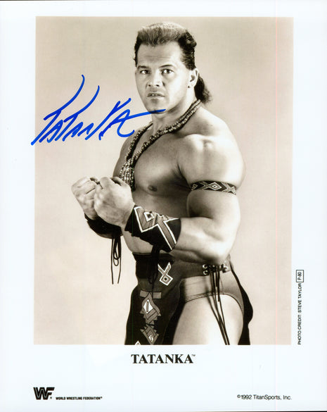 Tatanka signed 8x10 Photo