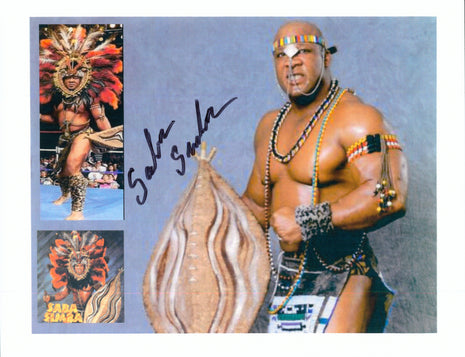 Saba Simba signed 8x10 Photo