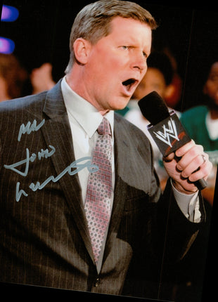 John Laurinaitis signed 8x10 Photo