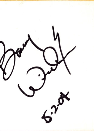 Barry Windham signed Japanese Shikishi Board